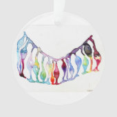 Neuronale Stammzellen Ornament (Vorderseite)