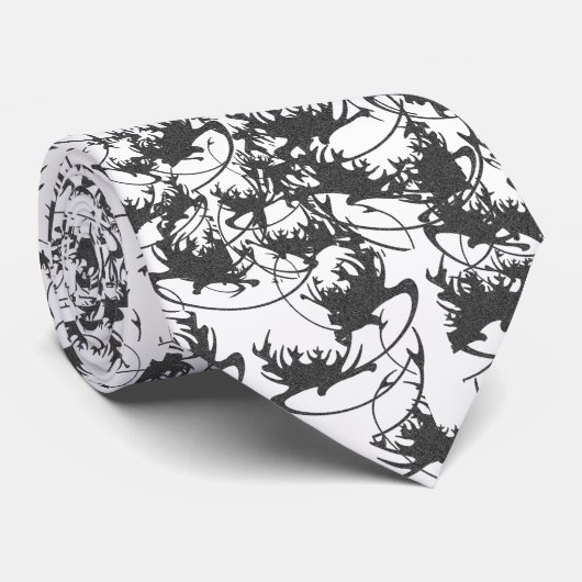 Neuronale Symphonie Krawatte (Gerollt)