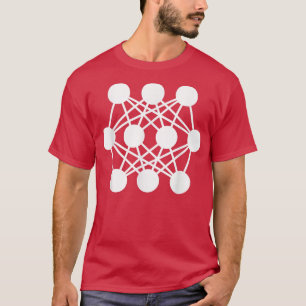 Neuronaler Datenwissenschaftler mit tiefer Maschin T-Shirt
