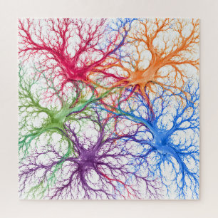 Neuronaler Garten Puzzle
