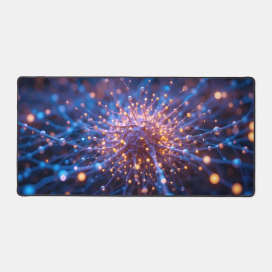 Neuronaler Netzkosmos Schreibtischunterlage (Vorderseite)