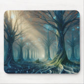 Neuronaler Wald Mousepad (Vorne)