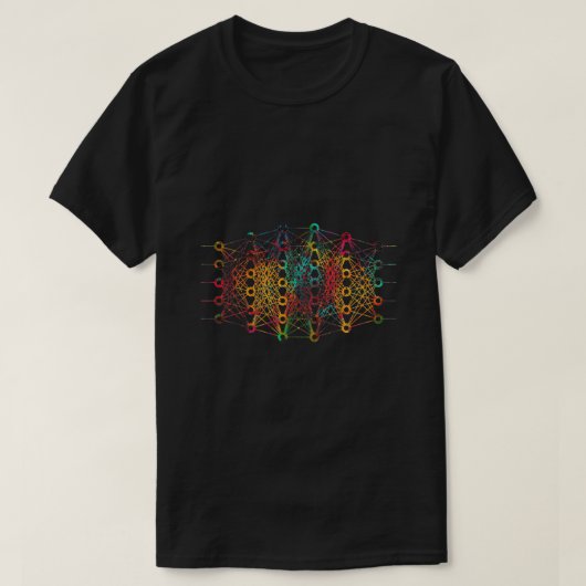 Neuronales Netz 1 T-Shirt (Design vorne)