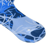 Neuronales Netzwerk Blue Neurons Cutting Board Schneidebrett (Ecke)