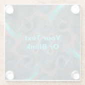 Neuronales Netzwerk Glasuntersetzer (Rückseite)