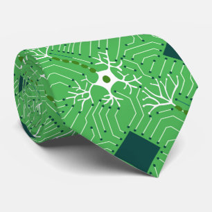 Neuronales Netzwerk - Grün Krawatte
