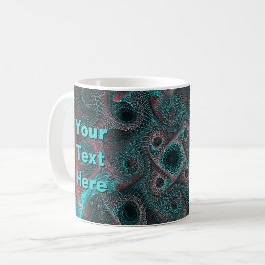 Neuronales Netzwerk Kaffeetasse (Vorderseite Links)