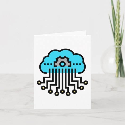 Neuronales Netzwerk Karte (Vorderseite)