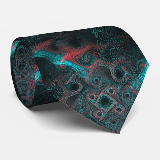 Neuronales Netzwerk Krawatte (Gerollt)