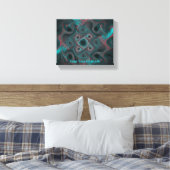 Neuronales Netzwerk Leinwanddruck (Insitu (Schlafzimmer))