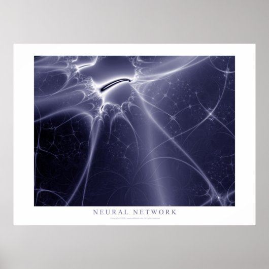 Neuronales Netzwerk Poster (Vorne)