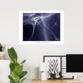 Neuronales Netzwerk Poster (Heimbüro)