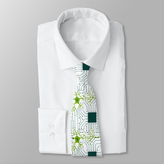 Neuronales Netzwerk - Weiß Krawatte (Gebunden)