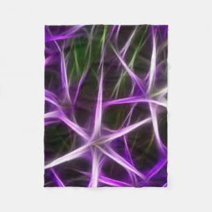 Neuronen Fleecedecke