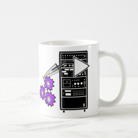Neuronen fürchten mich (kein Text) Kaffeetasse (Rechts)