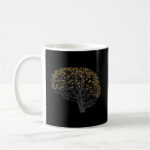 Neuronen Gehirn Kaffeetasse (Links)