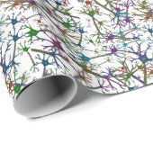 Neuronen Geschenkpapier (Rolleneckpunkt)