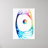 Neuronen Leinwanddruck (Vorderseite)