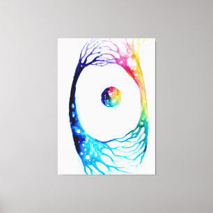 Neuronen Leinwanddruck