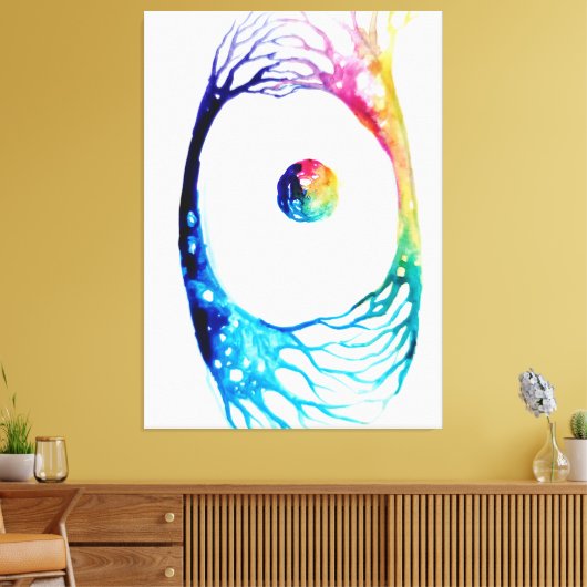 Neuronen Leinwanddruck (Insitu (Wohnzimmer))