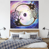 Neuronen Leinwanddruck (Insitu (Schlafzimmer))