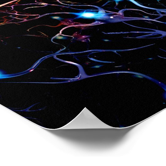 Neuronen Poster (Ecke)