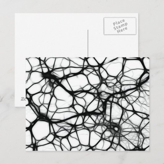 Neuronen Postkarte (Vorne/Hinten)