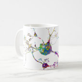 Neuronen und Nervensystem Kaffeetasse (Vorderseite Links)