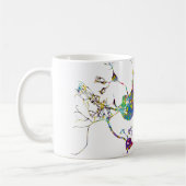 Neuronen und Nervensystem Kaffeetasse (Links)