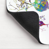 Neuronen und Nervensystem Mousepad (Ecke)