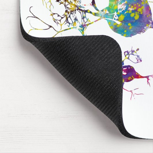 Neuronen und Nervensystem Mousepad (Ecke)