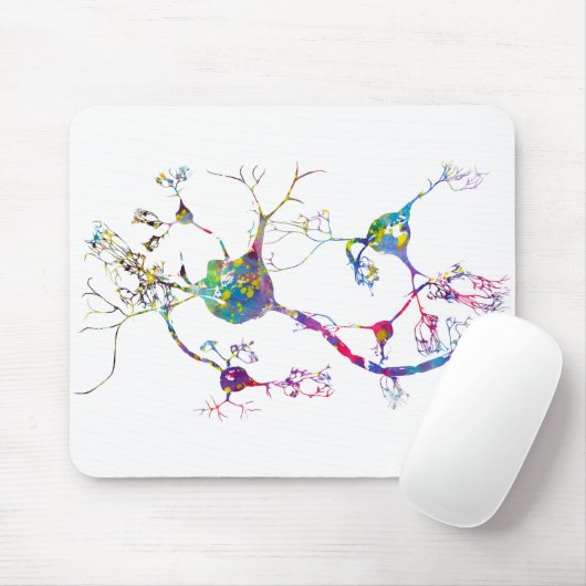 Neuronen und Nervensystem Mousepad (Mit Mouse)