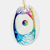 Neuronen verbunden keramik ornament (Hinten)