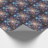 Neuronen-Wrapping-Papier Geschenkpapier (Ecke)