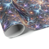 Neuronen-Wrapping-Papier Geschenkpapier (Rolleneckpunkt)