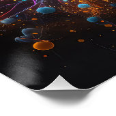 Neuronenbaum Poster (Ecke)