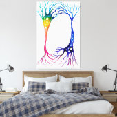 Neuronenposter Leinwanddruck (Insitu (Schlafzimmer))