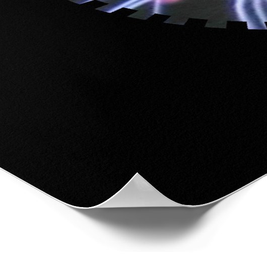 Neuronenübertragung Poster (Ecke)