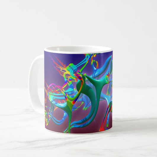 Neuronenverbindung Kaffeetasse (Vorderseite Links)