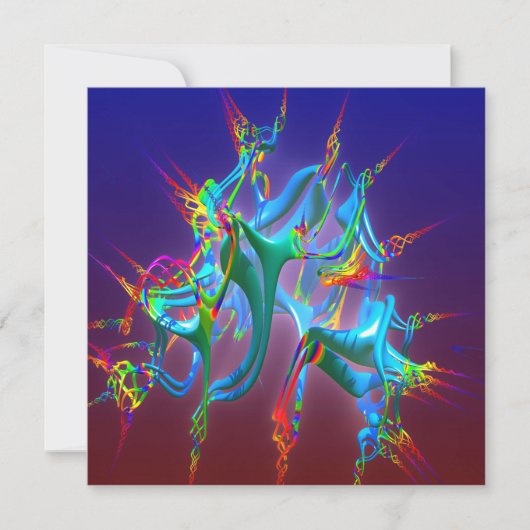 Neuronenverbindung Karte (Vorderseite)