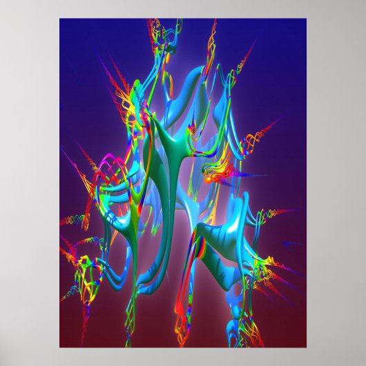 Neuronenverbindung Poster (Vorne)