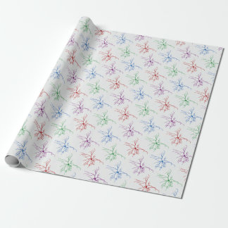 Neuronpapier Geschenkpapier