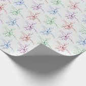 Neuronpapier Geschenkpapier (Ecke)