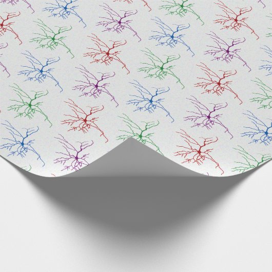 Neuronpapier Geschenkpapier (Ecke)