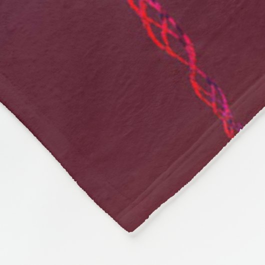 Neurons Connection Fleece Blanket (Ecke)