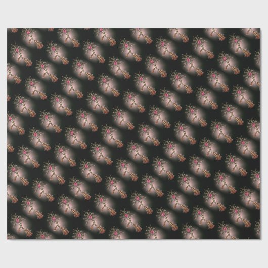 neurons gift wrap geschenkpapier (Flach)