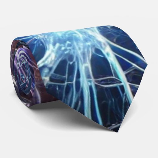 Neurons Neck Tie Krawatte (Gerollt)