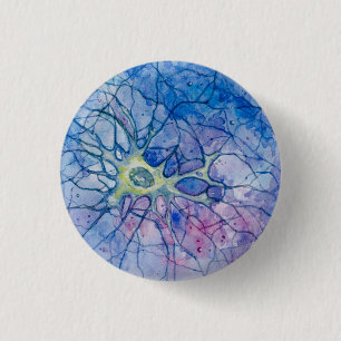 NeuronWatercolor - Knopf u. Button