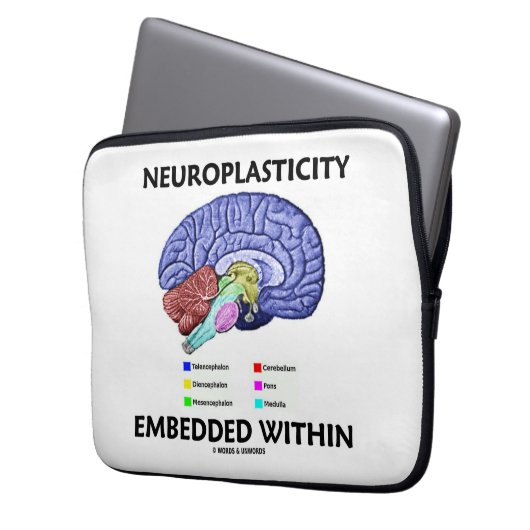 Neuroplasticity bettete innerhalb ein laptopschutzhülle (Vorderseite Links)