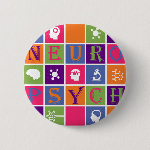 Neuropsychologie - Geschenke für Neuropsychologen Button